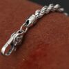 Double Dorje Buckle Bracelet in 925 Sterling Silver Double Dorje Buckle Bracelet in 925 Sterling Silver
