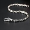 Double Dorje Buckle Bracelet in 925 Sterling Silver Double Dorje Buckle Bracelet in 925 Sterling Silver
