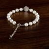 Pearl and Chalcedony Chain Bracelet Pearl and Chalcedony Chain Bracelet - 2