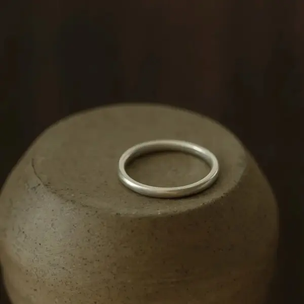 Polished Smooth Closed Band Ring - 1