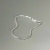 Snake Chain Bracelet in Sterling Silver Snake Chain Bracelet in Sterling Silver - 3