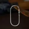 Snake Chain Bracelet in Sterling Silver Snake Chain Bracelet in Sterling Silver - 2