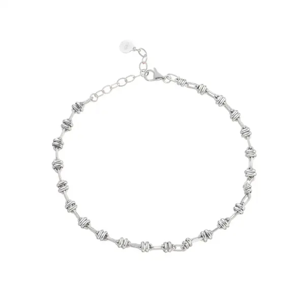 Ring Clasp Chain Bracelet in Sterling Silver Ring Clasp Chain Bracelet in Sterling Silver - 5