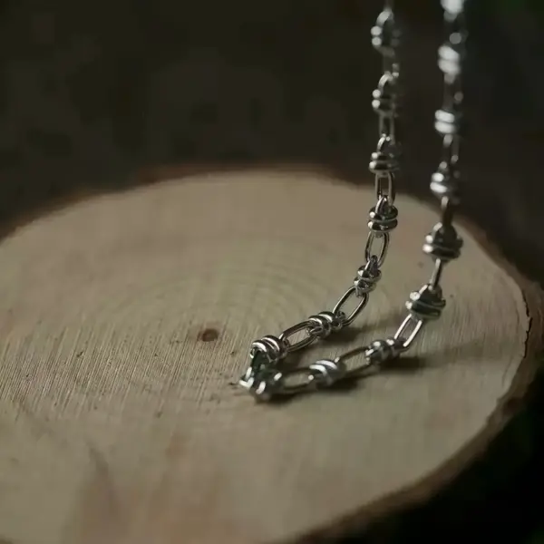 Ring Clasp Chain Bracelet in Sterling Silver Ring Clasp Chain Bracelet in Sterling Silver - 3