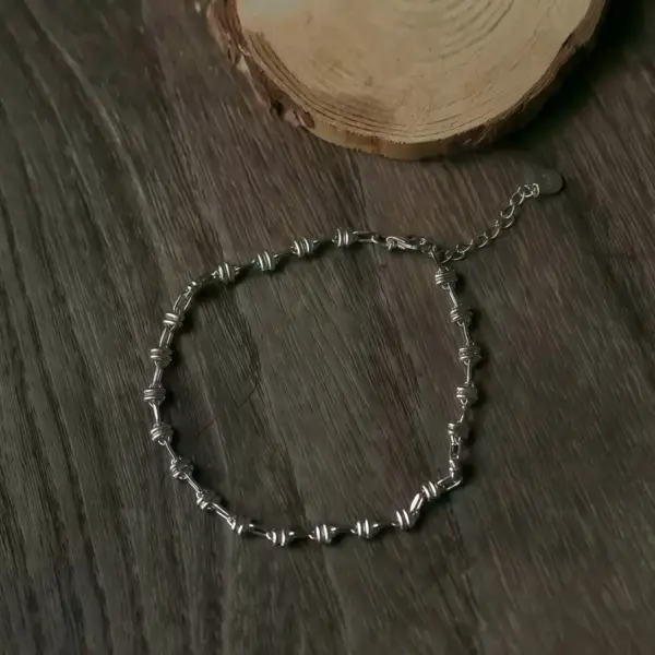 Ring Clasp Chain Bracelet in Sterling Silver Ring Clasp Chain Bracelet in Sterling Silver - 2