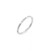 Fish-Pattern Silver-Tone Slim Band Ring Fish-Pattern Silver-Tone Slim Band Ring - 5