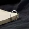 Irregular Polished Ring in Sterling Silver Irregular Polished Ring in Sterling Silver - 4