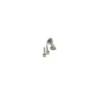 Mini Circular Stud Earrings in Sterling Silver Mini Circular Stud Earrings in Sterling Silver - 5