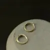 Small Hoop Ear Cuffs in Sterling Silver Small Hoop Ear Cuffs in Sterling Silver - 3