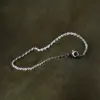 Polished Fine Twisted Chain Bracelet in Sterling Silver Polished Fine Twisted Chain Bracelet in Sterling Silver - 1
