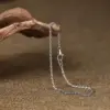 Polished Fine Twisted Chain Bracelet in Sterling Silver Polished Fine Twisted Chain Bracelet in Sterling Silver - 2