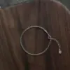 Fine Link Chain Bracelet with Extension in Sterling Silver Fine Link Chain Bracelet with Extension in Sterling Silver - 1